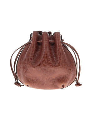 Leather Bucket Bag